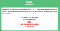 北京车牌的燃油指标和新能源电标可以